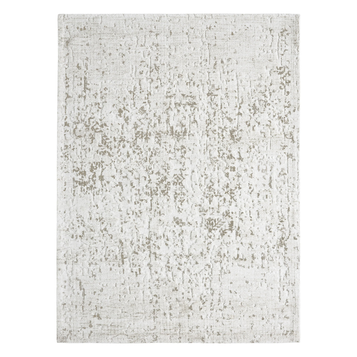 Hazel Off-White & Taupe 7'10" x 10'2" Area Rug