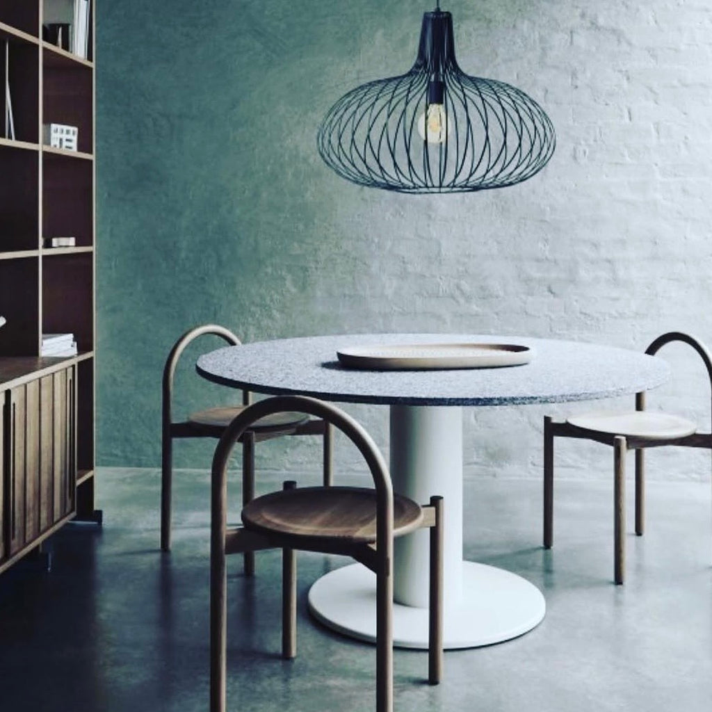 Ione 1 Light 19.75 inch Black Pendant
